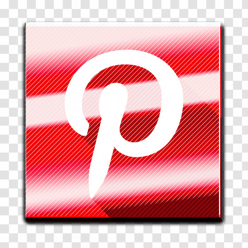 Pinterest Icon Social - Symbol - Rectangle Transparent PNG