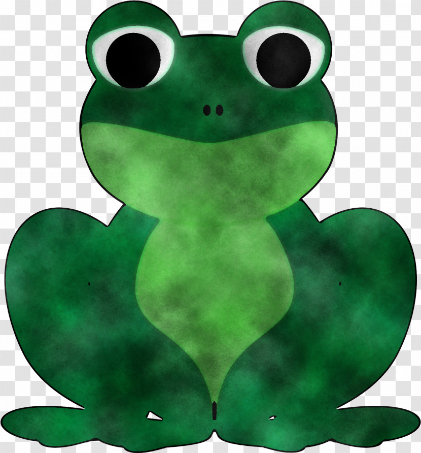 Green True Frog Frog Symbol Tree Frog Transparent PNG