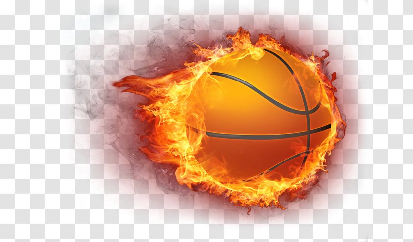 Basketball Fire Icon - Flame Transparent PNG
