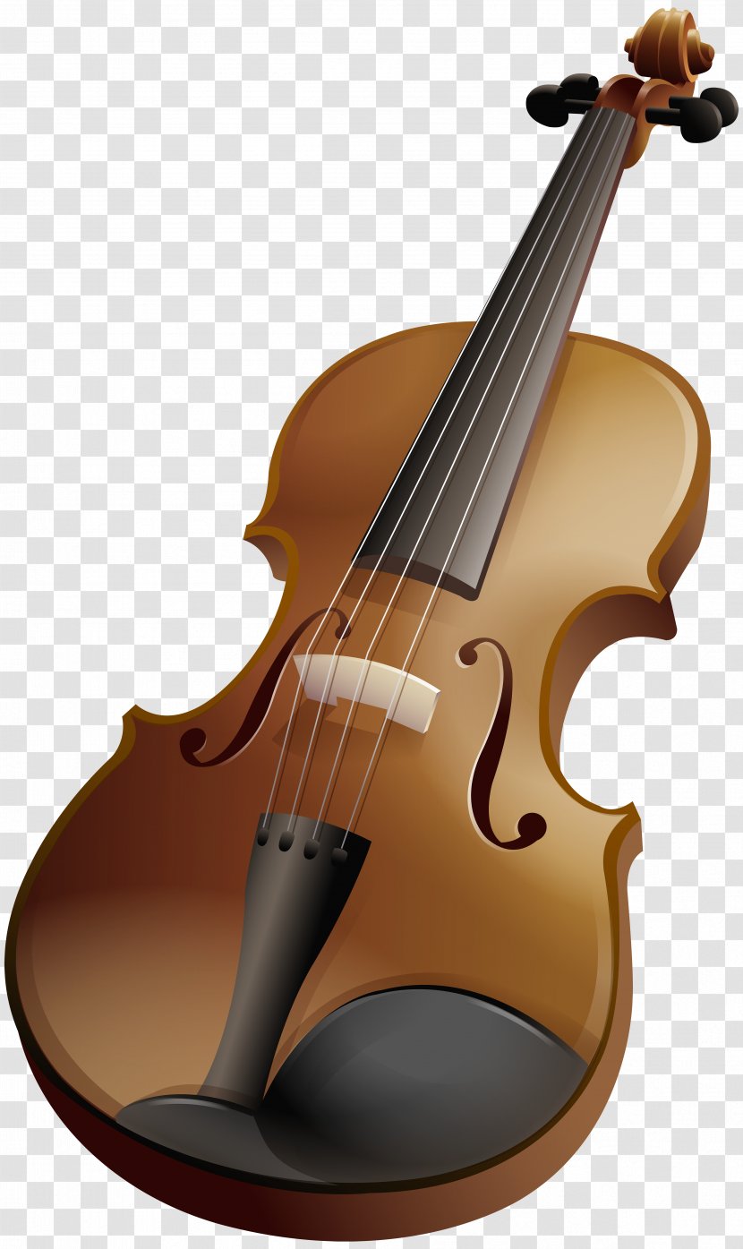 Bass Violin Viola Violone Double - Tree - Clip Art Image Transparent PNG