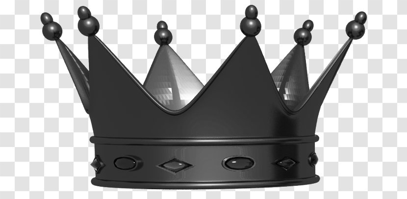Crown Clip Art Image Tiara - Black And White Transparent PNG