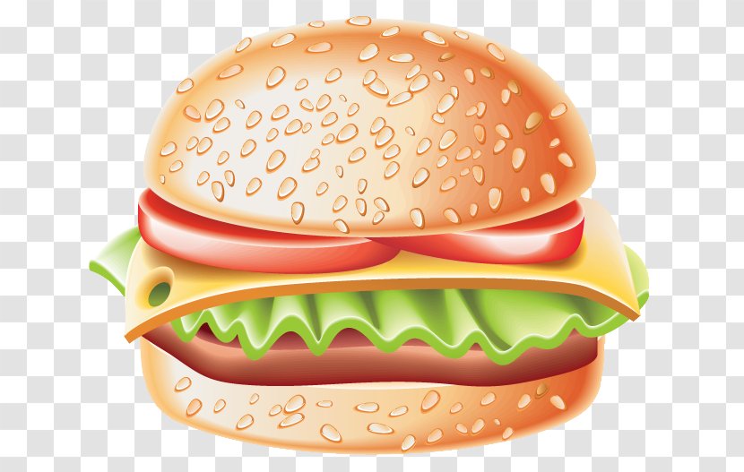 Hamburger Hot Dog Fast Food French Fries Panini - Cheeseburger - Clipart Transparent PNG