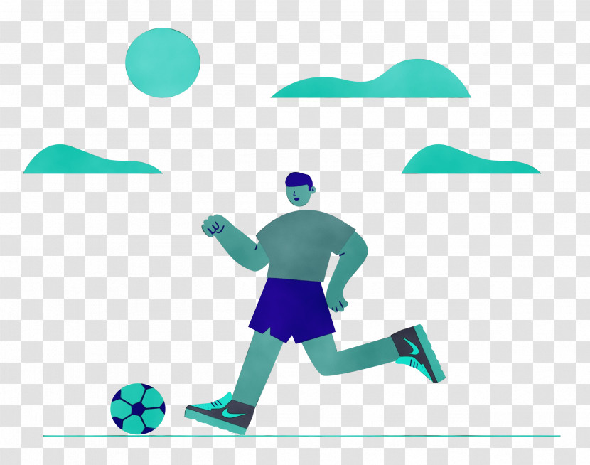 Human Logo Green Shoe Sports Equipment Transparent PNG