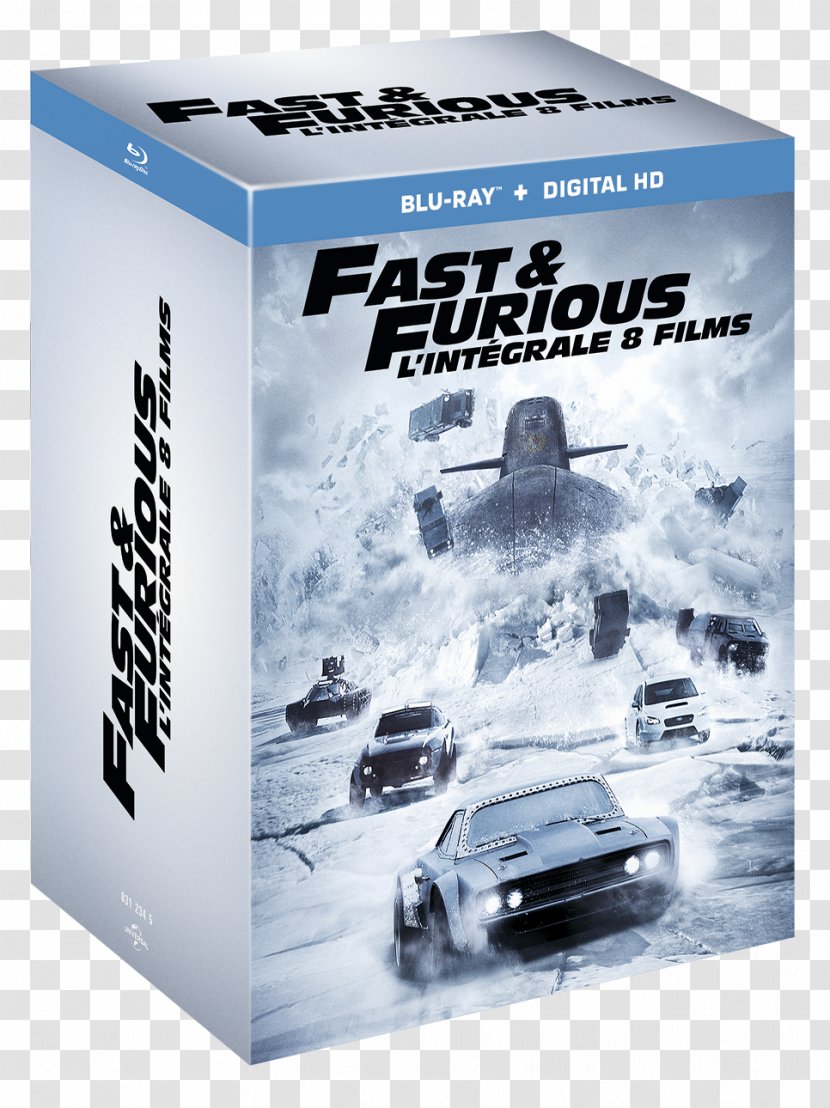Blu-ray Disc Brian O'Conner The Fast And Furious Box Set DVD - Bluray - Coff Transparent PNG