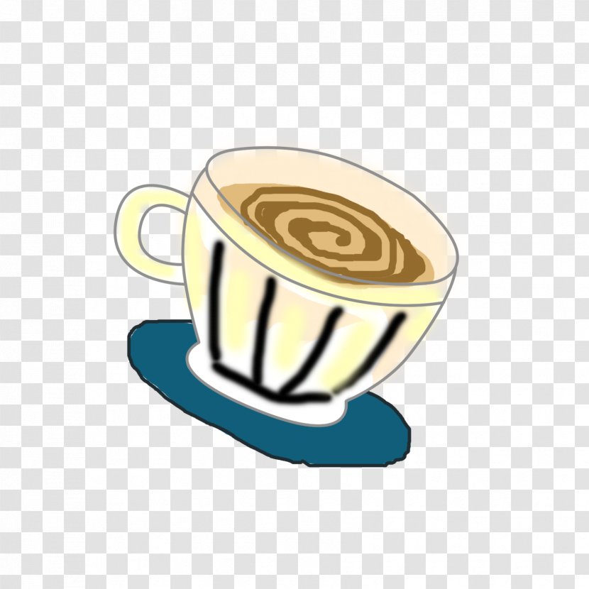 Coffee Cafe Mug - Drawing - Cartoon Transparent PNG