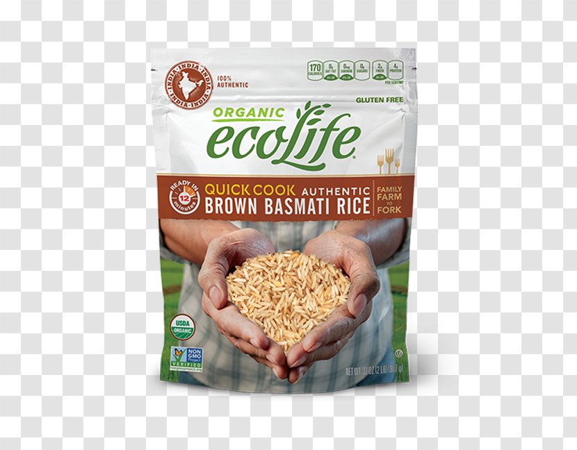 Breakfast Cereal Organic Food Rice Basmati Khorasan Wheat - White - Brown Transparent PNG
