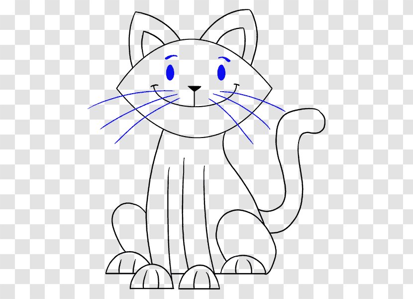 Cat How To Draw Kitten Drawing Coloring Book - Watercolor Transparent PNG