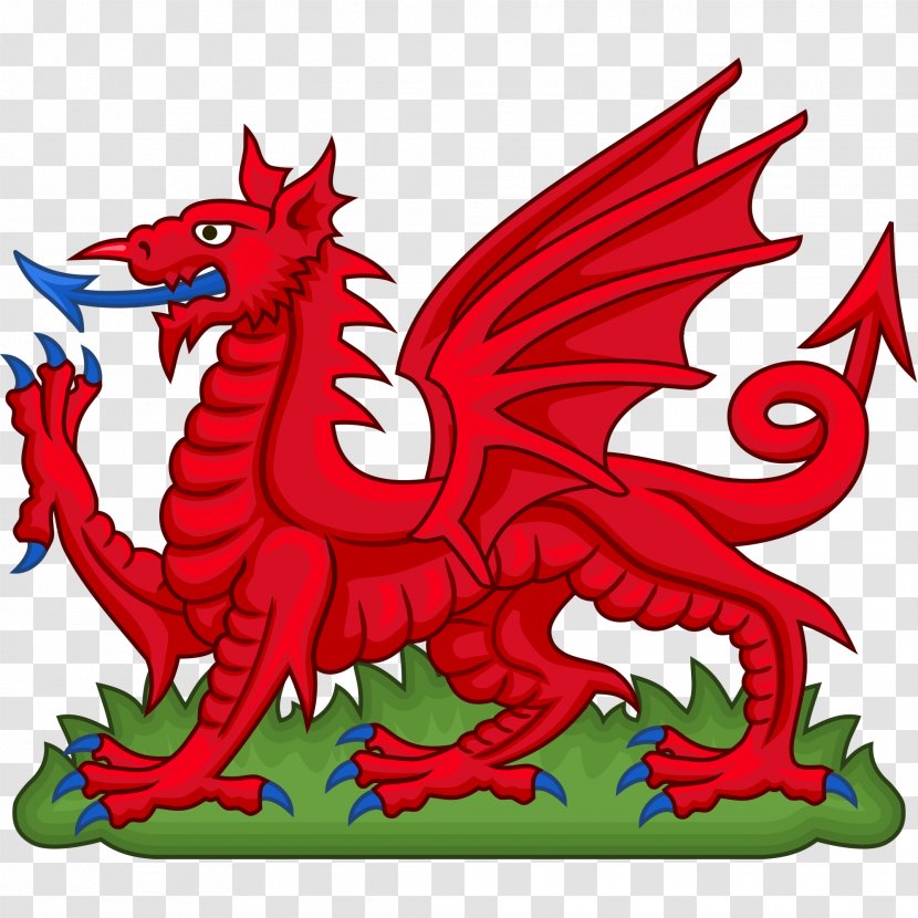 Flag Of Wales King Arthur Welsh Dragon National Symbols - Henry Vii England Transparent PNG