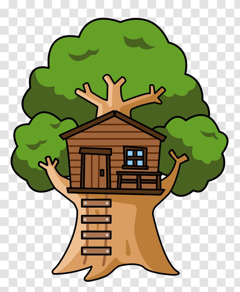 Tree House Clip Art - Cartoon Pics Transparent PNG