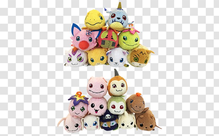 Plush Disney Tsum Digimon Palmon Patamon - Watercolor Transparent PNG