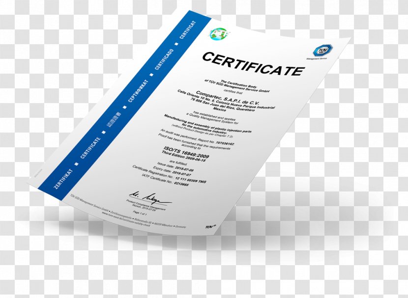 ISO 9000 Quality Management System 9001 Kopur Proizvodnja In Storitve D.o.o. - Iso - Certificado Transparent PNG