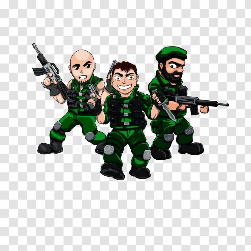 Soldier Militia Military Figurine Mercenary - Toy Transparent PNG