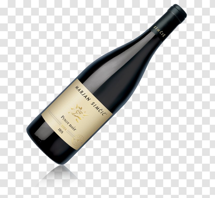 Wine Marjan Simčič Sauvignon Blanc Pinot Noir Kozana - Chardonnay Transparent PNG
