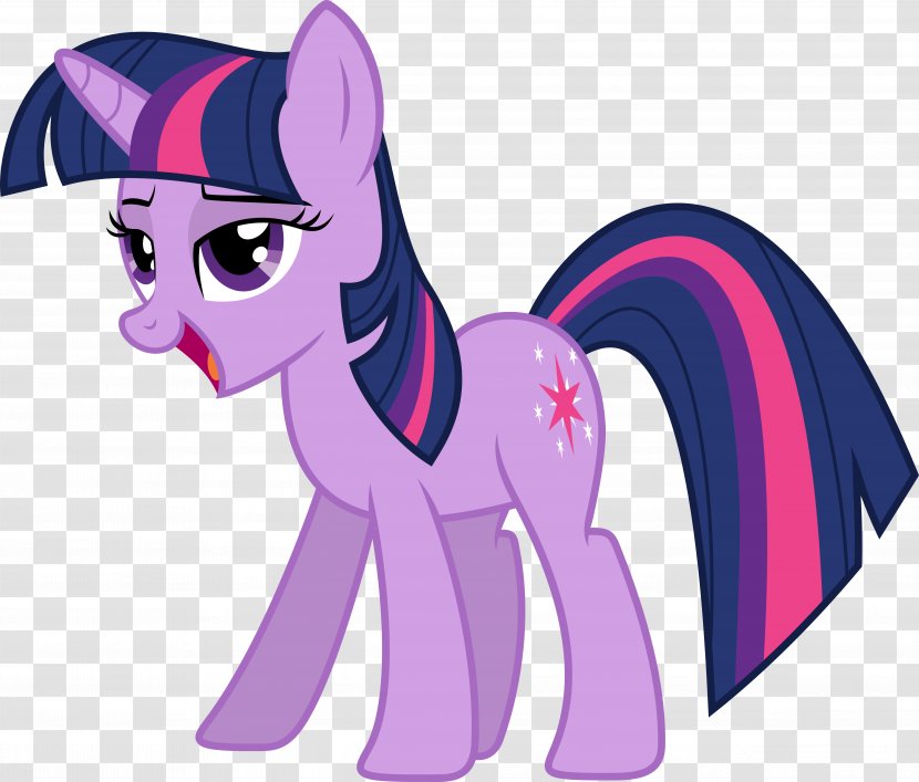 Twilight Sparkle Rainbow Dash Pinkie Pie Rarity Pony - Horse Like Mammal - Vector Transparent PNG