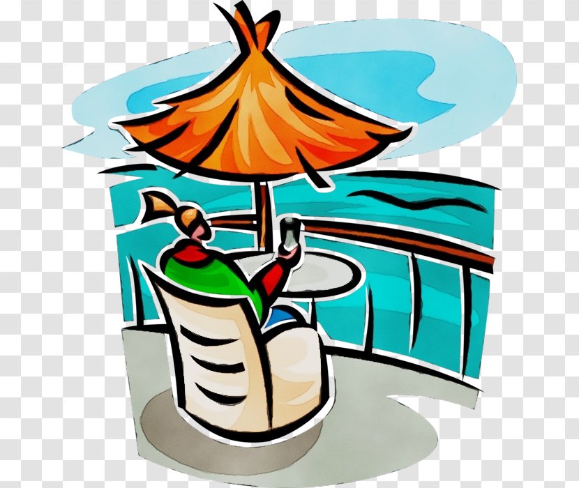 Clip Art Vacation - Wet Ink Transparent PNG