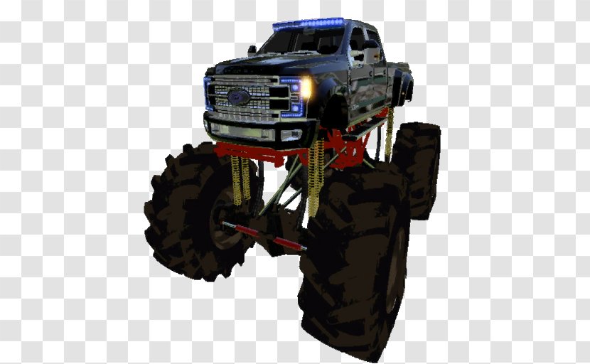 Farming Simulator 17 Tire Car 15 Monster Truck - Radio Controlled Toy Transparent PNG