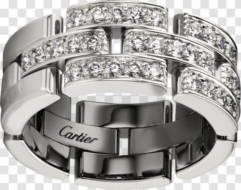Earring Cartier Diamond Jewellery - Watch - Ring Transparent PNG