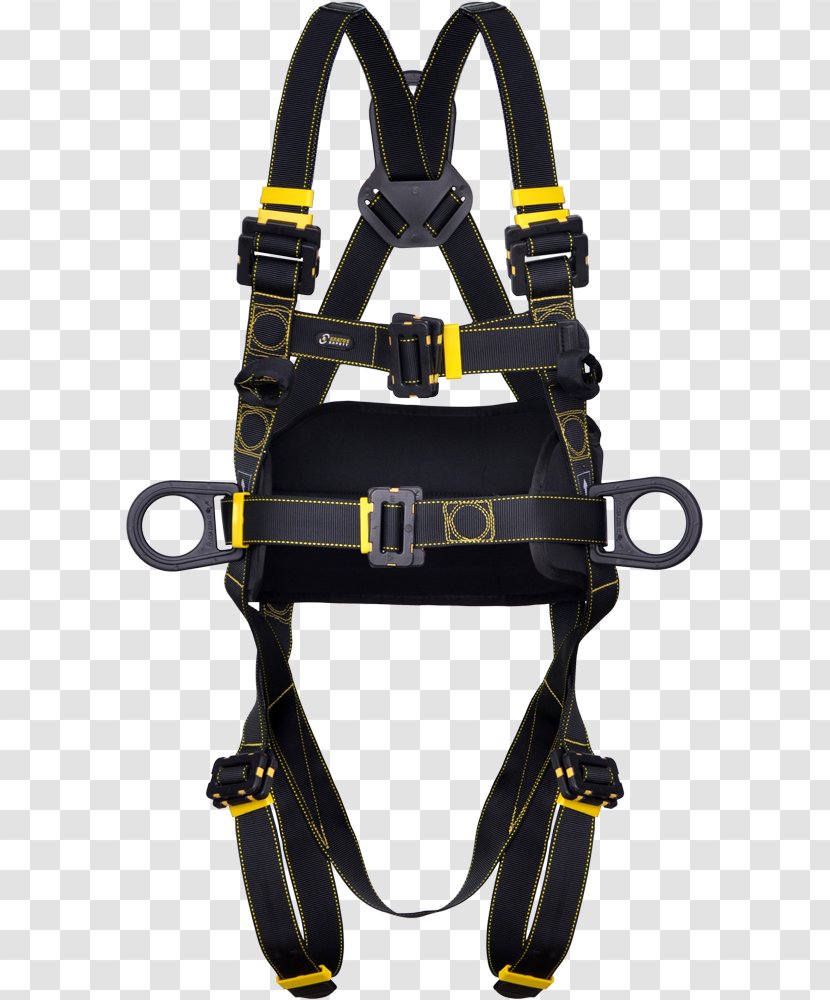 Climbing Harnesses Seat Belt Personal Protective Equipment Safety - Body Harness Transparent PNG