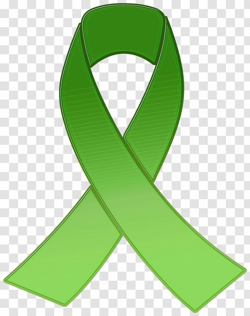 Green Ribbon Symbol Clip Art Font - Number - Fashion Accessory Transparent PNG