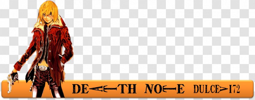 Mello Death Note Font Orange S.A. - Ryuk Transparent PNG