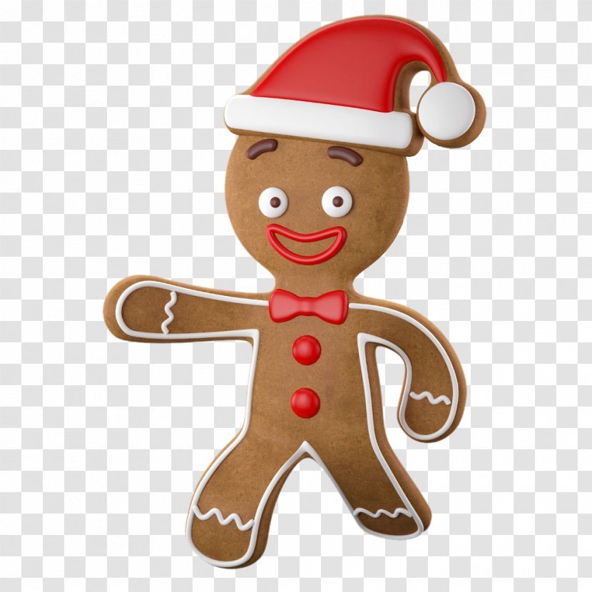 Gingerbread Christmas Ornament Cartoon - Lebkuchen - Doll Transparent PNG