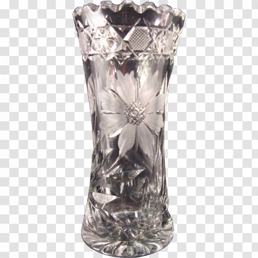 Vase Lead Glass Drawing Crystal Transparent PNG