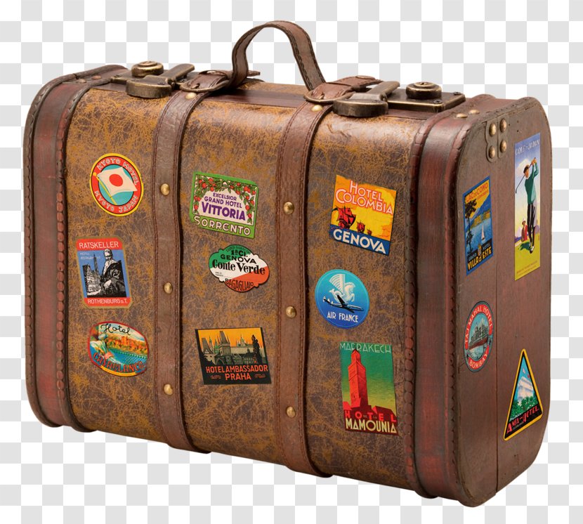 Suitcase Baggage Travel Hand Luggage Transparent PNG