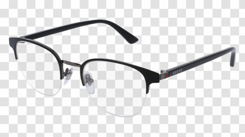 Gucci Eyeglasses Eyewear Fashion - Glasses Transparent PNG