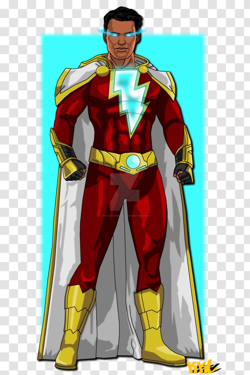Zachary Levi Captain Marvel Superman Aquaman Superhero - Fiction Transparent PNG