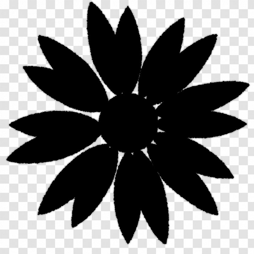 Vector Graphics Flower Stock Photography Floral Design - Plant - Black Transparent PNG