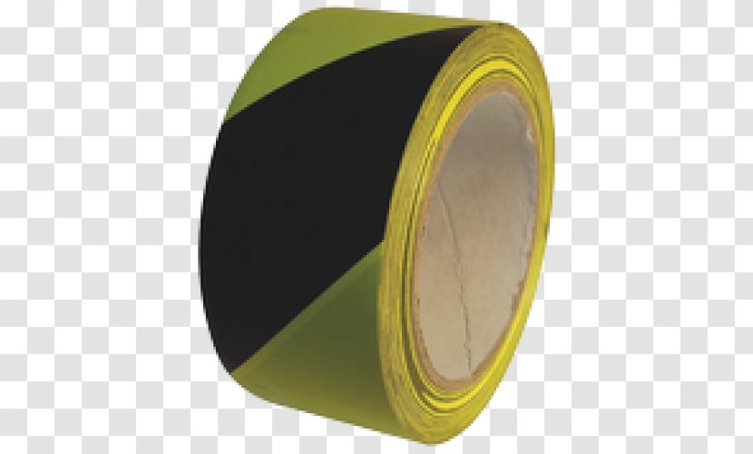 Adhesive Tape Gaffer Floor Marking Zebra Crossing - Manufacturing - Yellow Caution Transparent PNG
