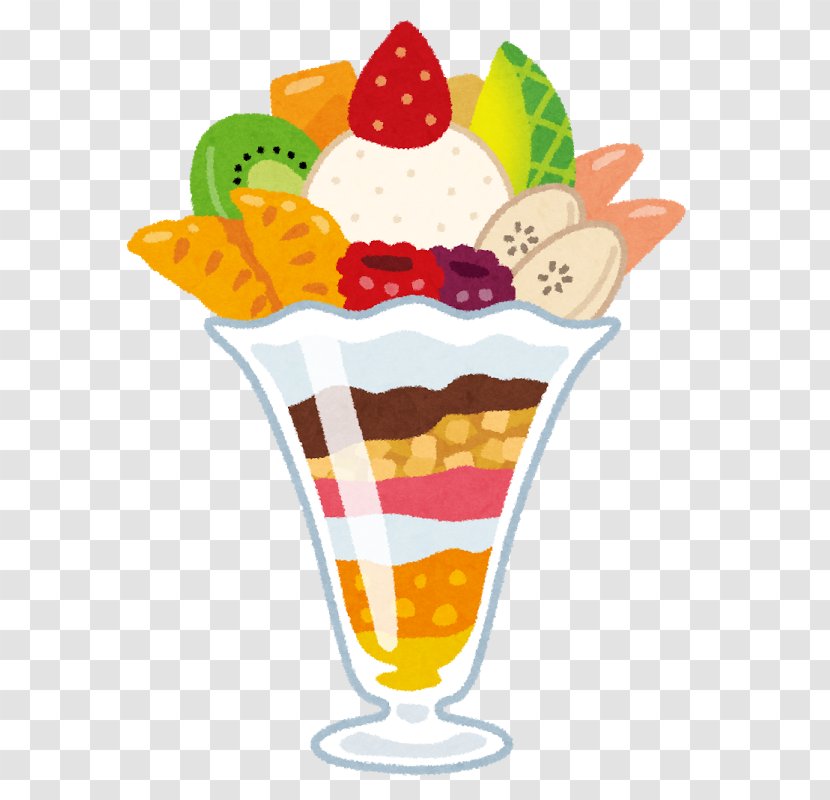 Sundae Parfait Ice Cream Fruit - Knickerbocker Glory Transparent PNG