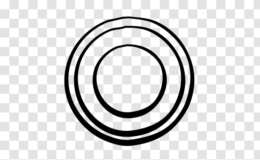Rac Machine Tools Corporation Circle Symbol - Black And White - Marker Vector Transparent PNG