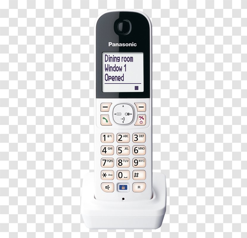 Cordless Handset Telephone Home Automation Kits Panasonic - How Fast Is A Kx 80 Transparent PNG