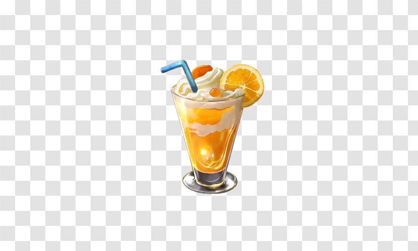 Orange Juice Fizzy Drinks Cocktail Long Island Iced Tea - Flower - Ice Cream In The Cup Transparent PNG