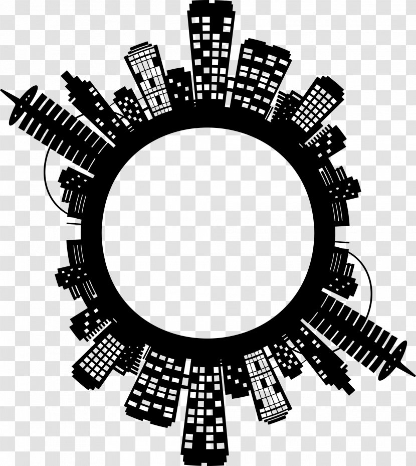 Skyline Clip Art - Monochrome - Computer Software Transparent PNG