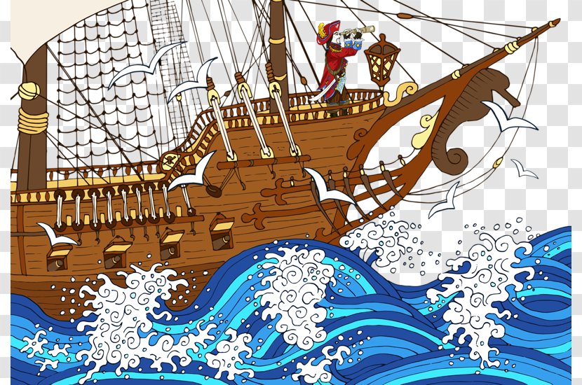 Drawing Royalty-free Photography Illustration - Boat - With Transparent PNG