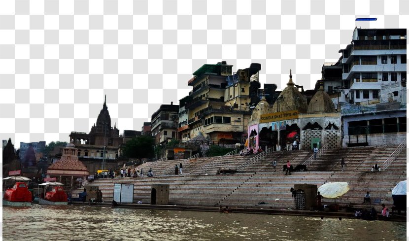 Varanasi Ganges Xishuangbanna Dai Autonomous Prefecture Anuradhapura Fukei - Landscape - Indian Holy City Of Two Transparent PNG