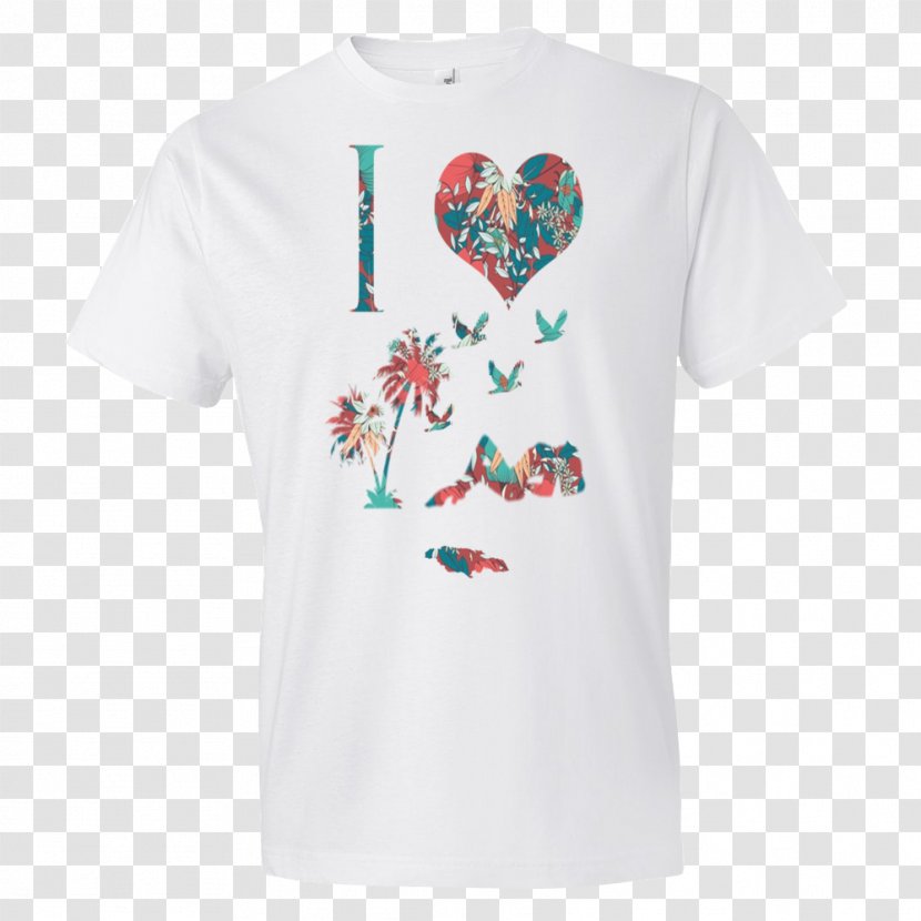 T-shirt Active Shirt Drinking Clothing Eating - Heart - Mockup T Shirts/ Transparent PNG