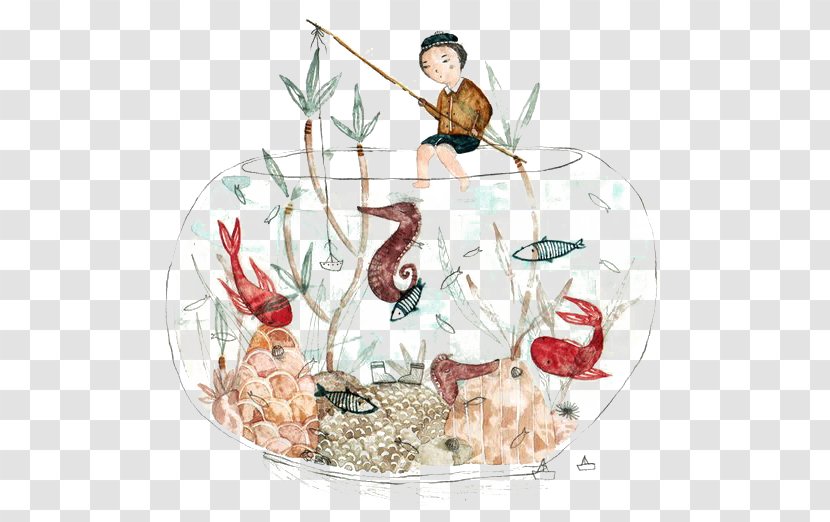 Graphic Design Art Drawing Illustration - Photography - Aquarium Fish Transparent PNG