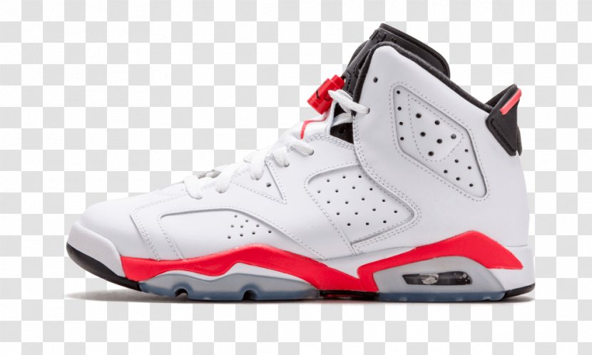Nike Mens Air Jordan 6 Retro Infrared Bg Shoes Men's Shoe - Carmine Transparent PNG
