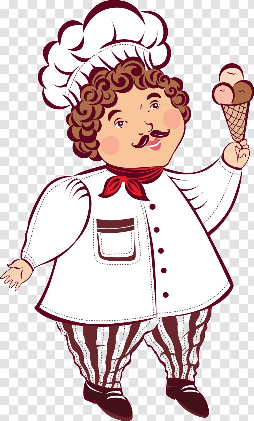 Chef Cartoon Clip Art - Tree - Pastry Transparent PNG