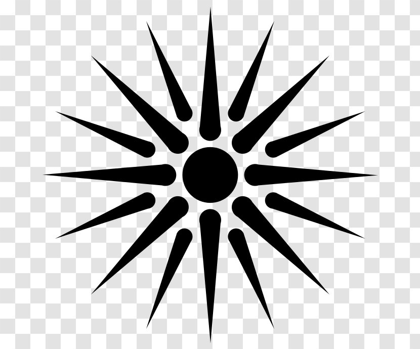 Vergina Sun Republic Of Macedonia Ancient Greece Transparent PNG
