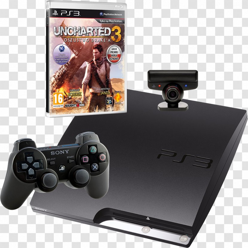 Uncharted 3: Drake's Deception PlayStation 3 Video Game Consoles Blu-ray Disc - Playstation Transparent PNG