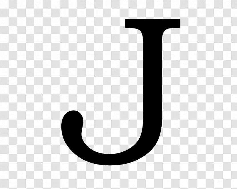 Letter J M I Alphabet - Black And White - Text Transparent PNG