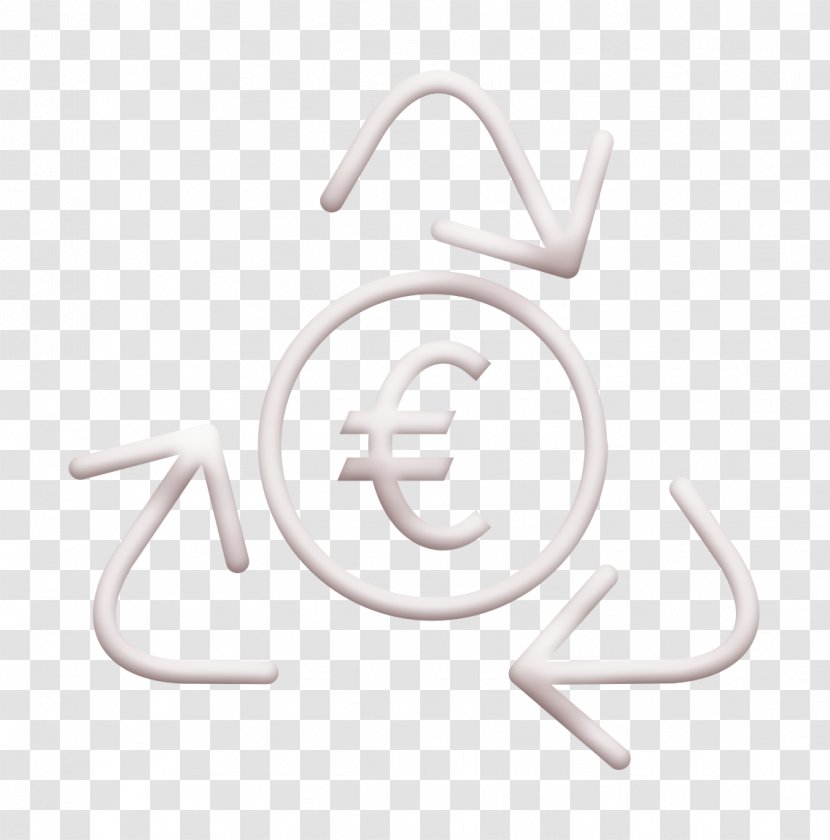 Currency Icon Euro Finance - Blackandwhite Symbol Transparent PNG