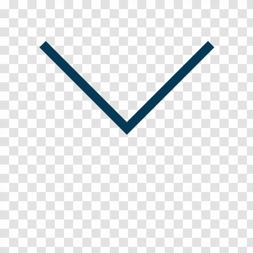 Logo Line Triangle Font - Blue Transparent PNG
