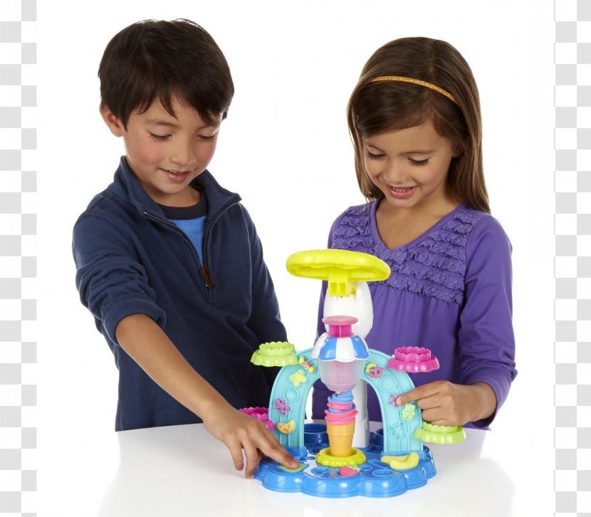 Play-Doh Ice Cream Toy Hasbro Retail - Plastic - Dough Transparent PNG