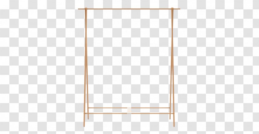 Furniture Wood Clothes Hanger - Clothing X Display Rack Transparent PNG