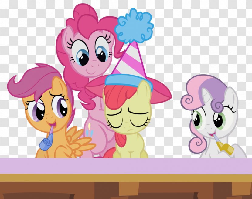 Pony Rainbow Dash Pinkie Pie Apple Bloom Rarity - Cartoon - Cheer Up! Transparent PNG